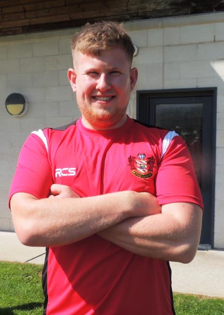 Zac Davies - the Milford Haven skipper scored their only try Zac Davies - the Milford Haven skipper scored their only try
